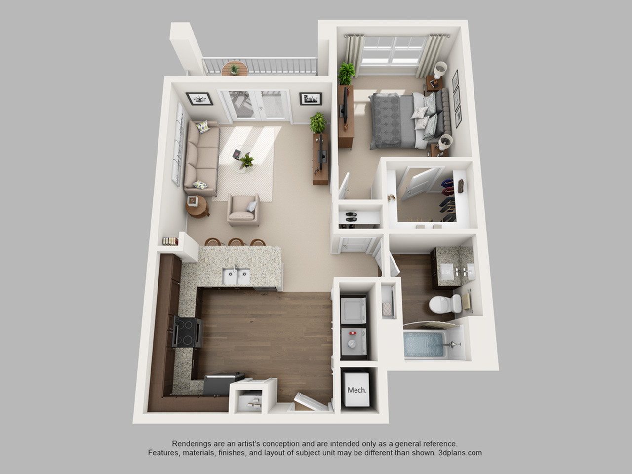 Floorplan 3 | The Haven at Atwater Village