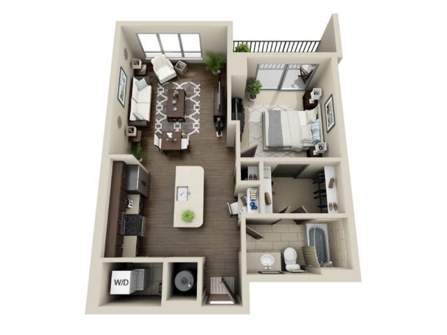 Element Uptown (Closed) - Apt1C