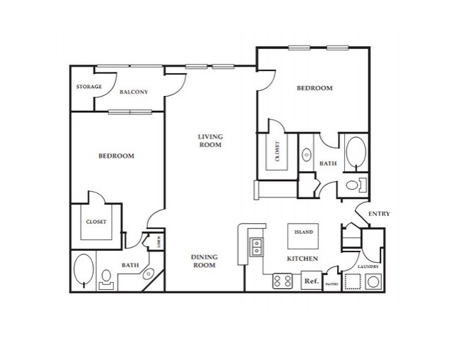 Two Bedroom Apartments | Apartments in Northlake | Apartments in Northlake GA | Providence of Northlake