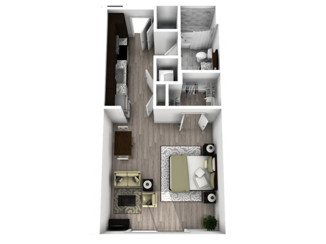 Central Station (Moved to RC) - Metro - Studio/1bath
