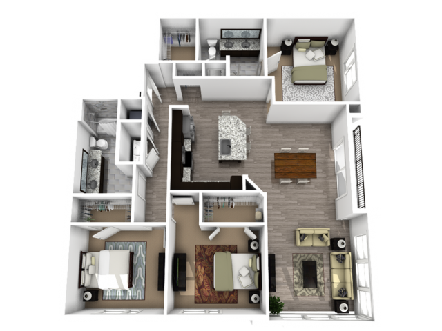 Central Station (Moved to RC) - Express - 3 BR / 2 BA