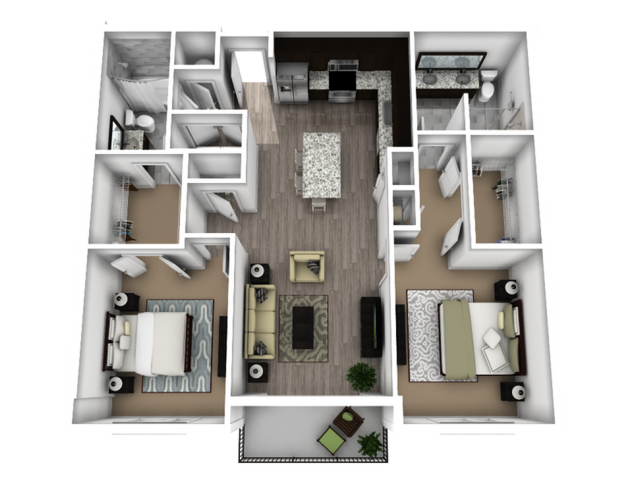 Central Station (Moved to RC) - Trolley II - 2 BR / 2 BA