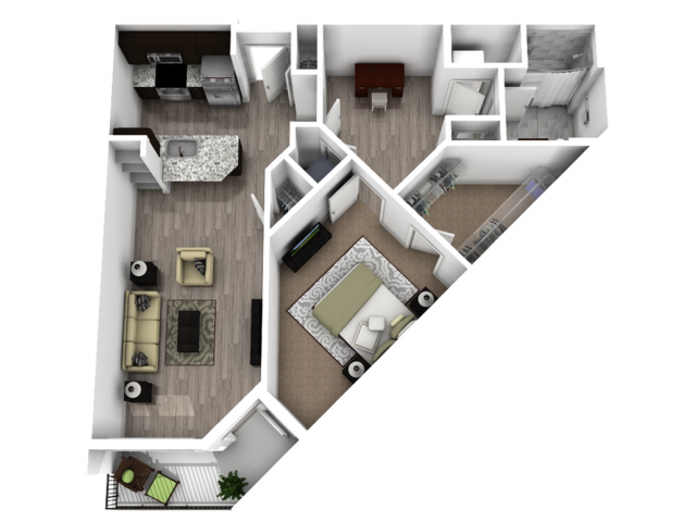 Central Station (Moved to RC) - Conductor - 1 BR / 1 BA