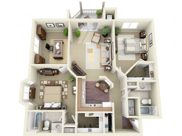 Cityscape Apartments (Moved to RC) - 2F