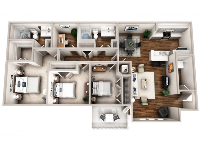 3 Bedroom 2 Bathroom