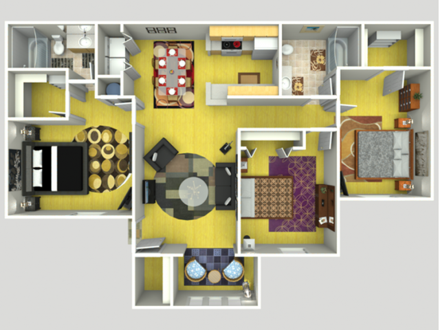 3 Bedroom | 2 Bathroom