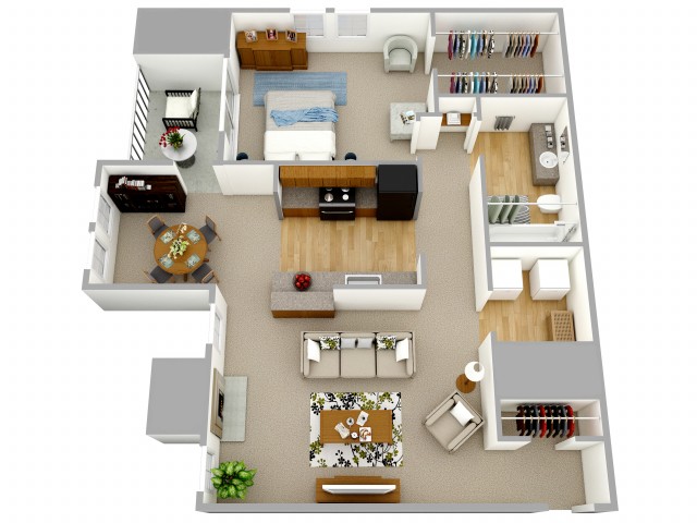 Large One Bedroom Apartment in Decatur