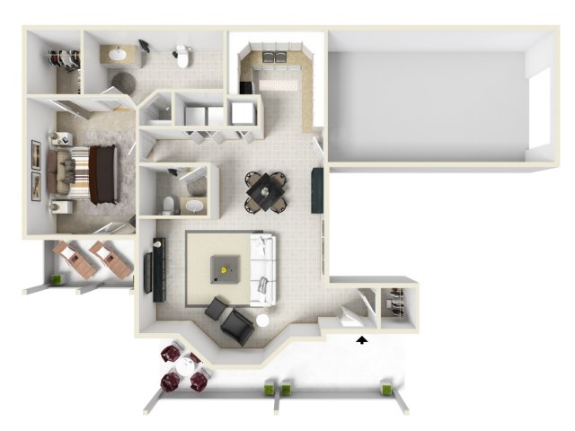 Mansions at Delmar (Closed) - Floorplan C