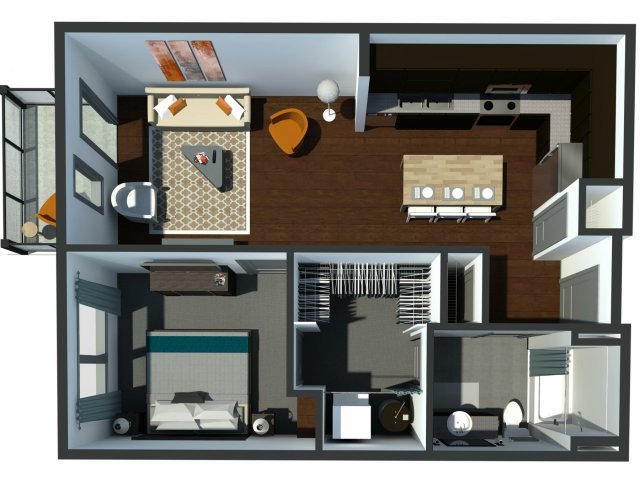 The Flats at Taylor Place (Moved to RC) - A1