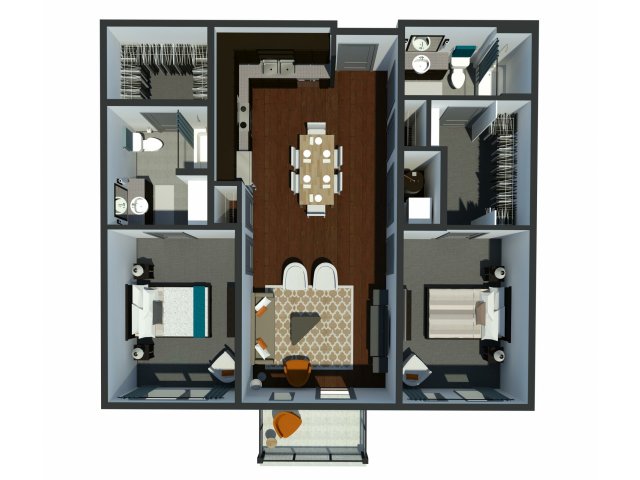 The Flats at Taylor Place (Moved to RC) - B1a