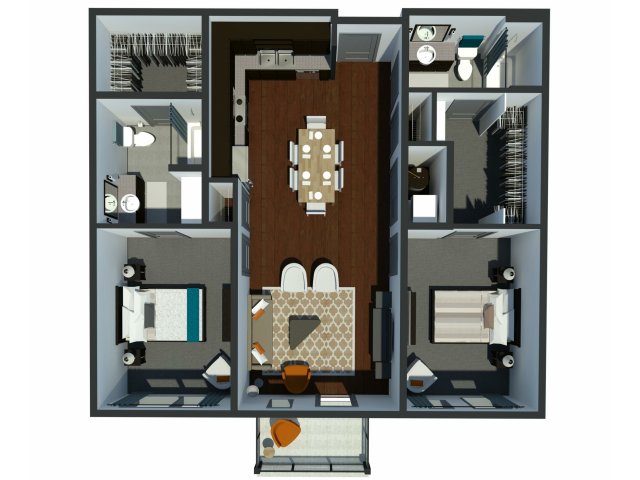 The Flats at Taylor Place (Moved to RC) - B1b