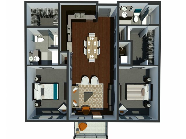 The Flats at Taylor Place (Moved to RC) - B1c