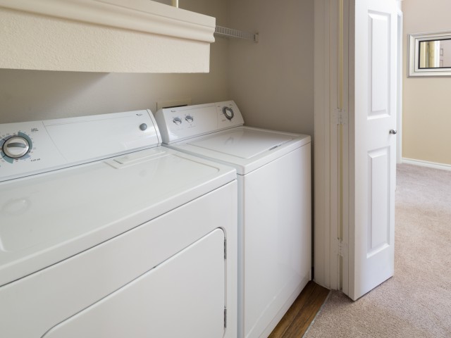 In-home Laundry| Apartments Homes for rent in Grand Prairie, TX | Parkways on Prairie Creek