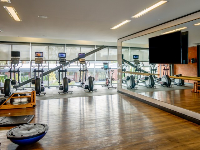 Image of 24/7 fully-equipped fitness & aerobic studio for The Flats at Taylor Place (Moved to RC)