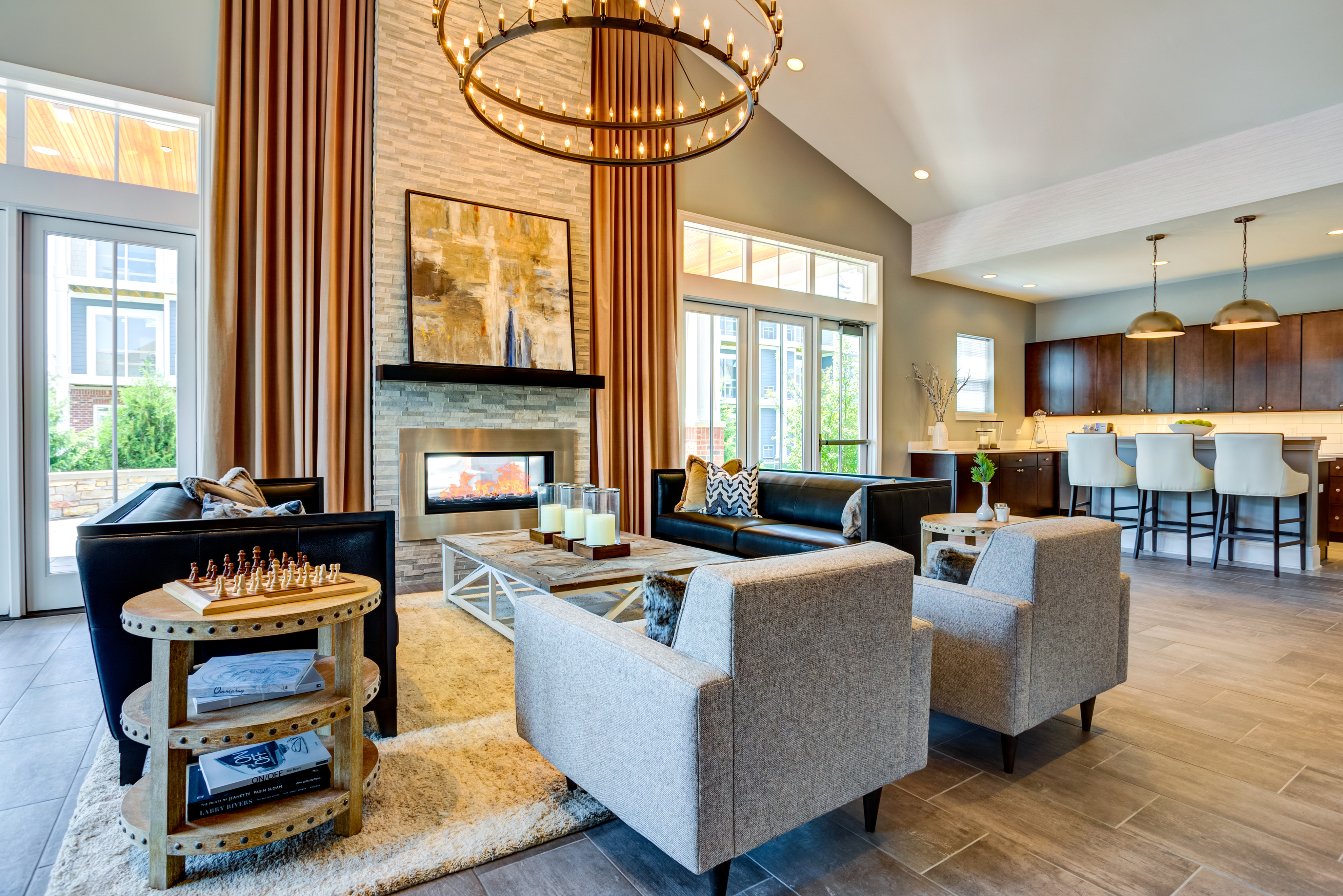 Image of Luxurious Clubhouse with Complimentary Coffee Bar for Northgate Crossing (Closed)