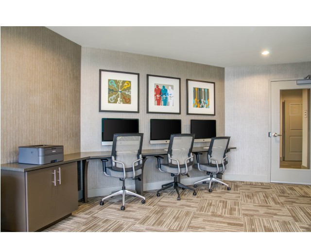 Image of Business Hub with iMac Stations for Element Music Row (Moved to RC)