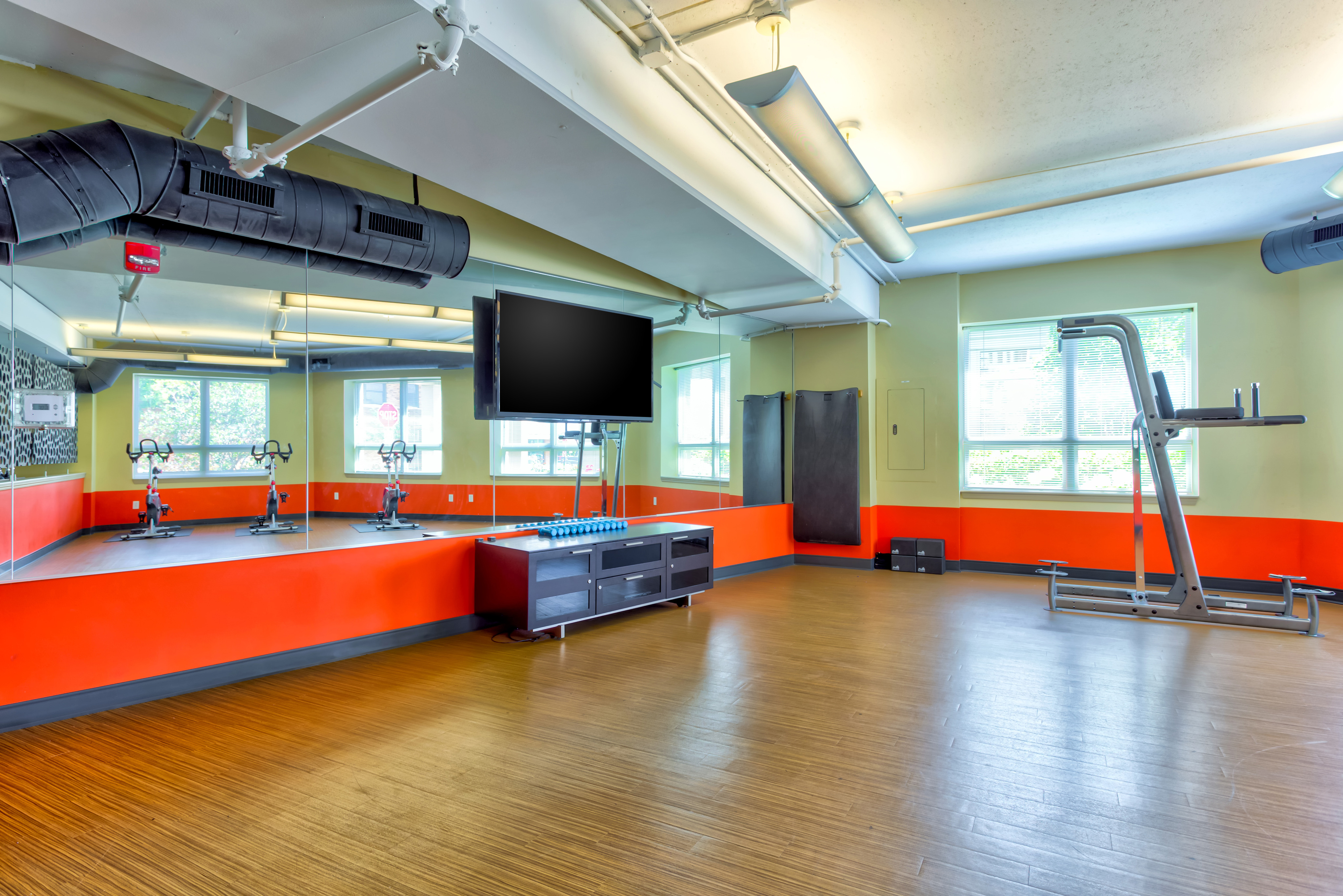 Image of Health-club quality fitness center with Yoga and Pilates studio and classes for Wheaton 121 Apartments (Closed)