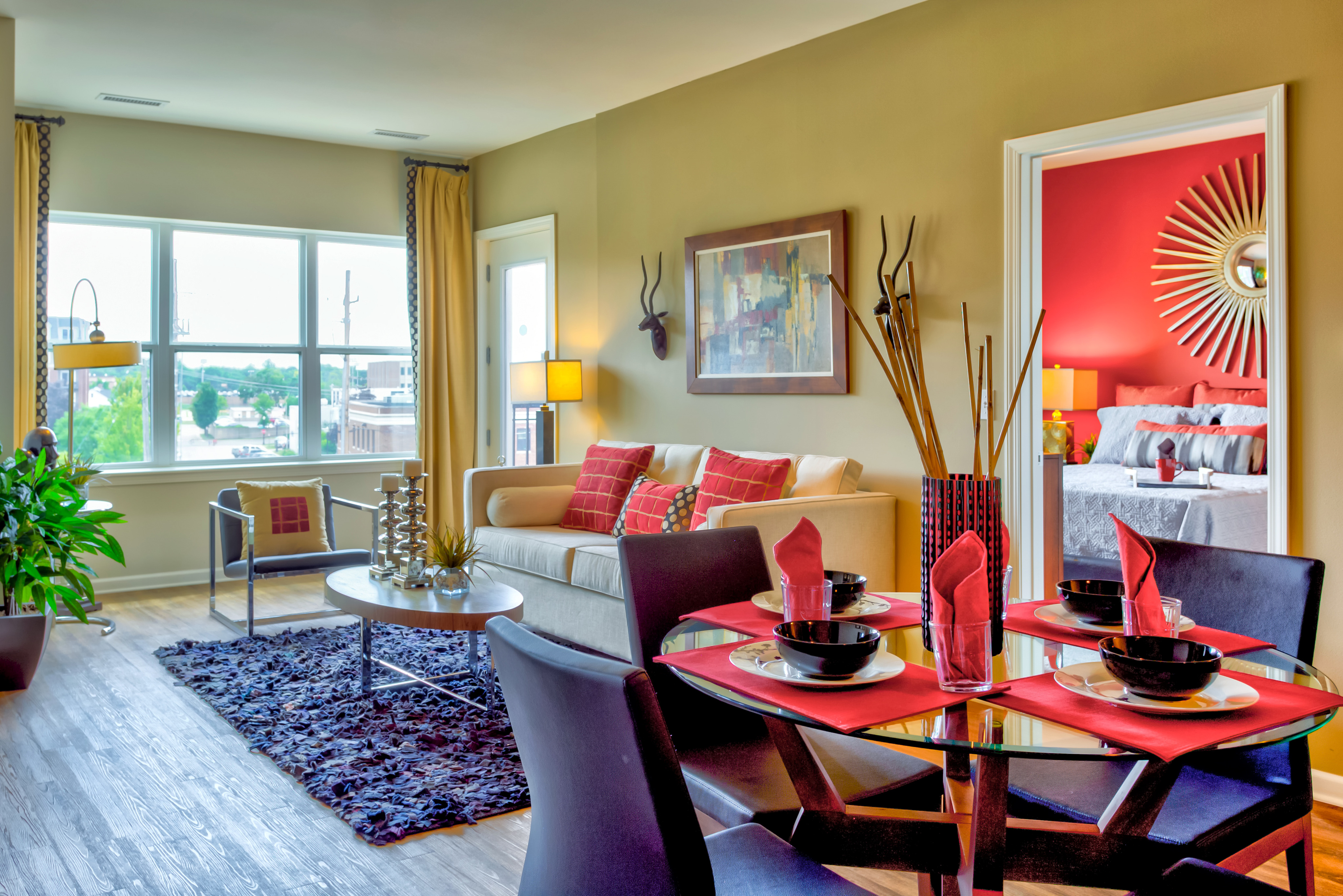 Image of Open floor plans with 9ft+ ceilings for Wheaton 121 Apartments (Closed)