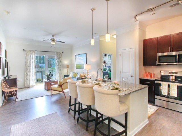 Image of Ceiling Fans in Living Room and Bedrooms for https://www.thehavenatatwatervillage.com/