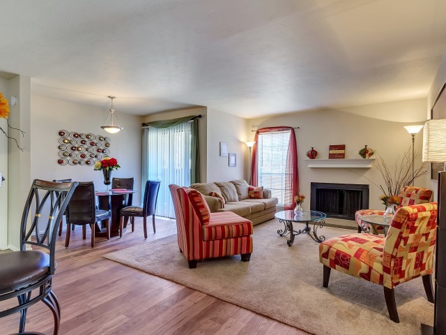Image of Wood style flooring for Bridge Hollow Apartments