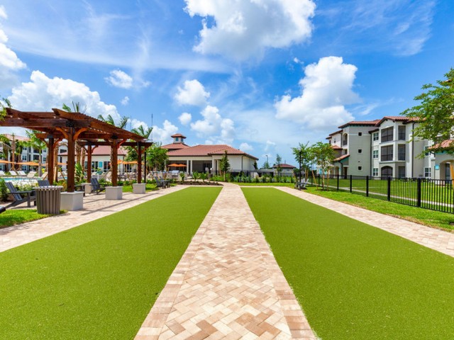 Treviso Grand Apartments - North Venice, Florida  two bocce courts