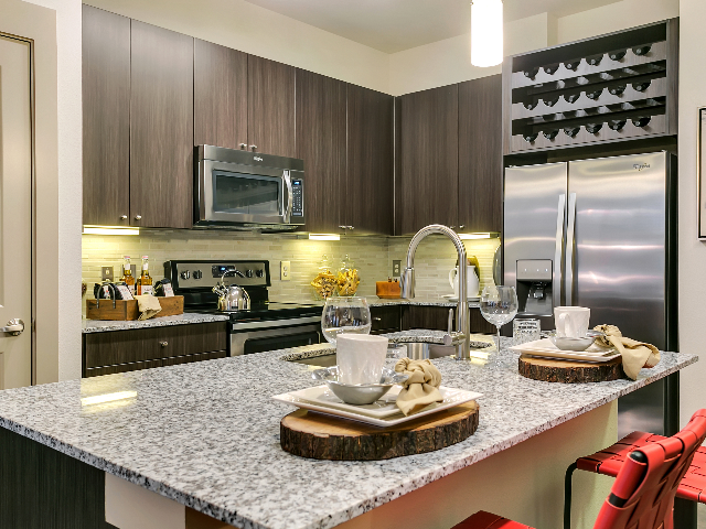 Granite countertops