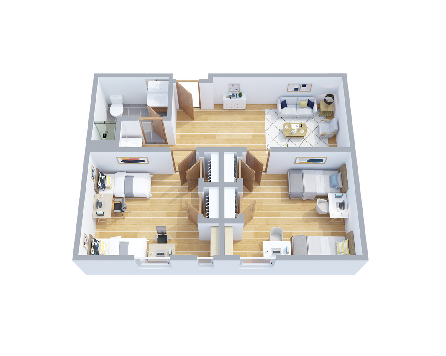 Two Bedroom - Double