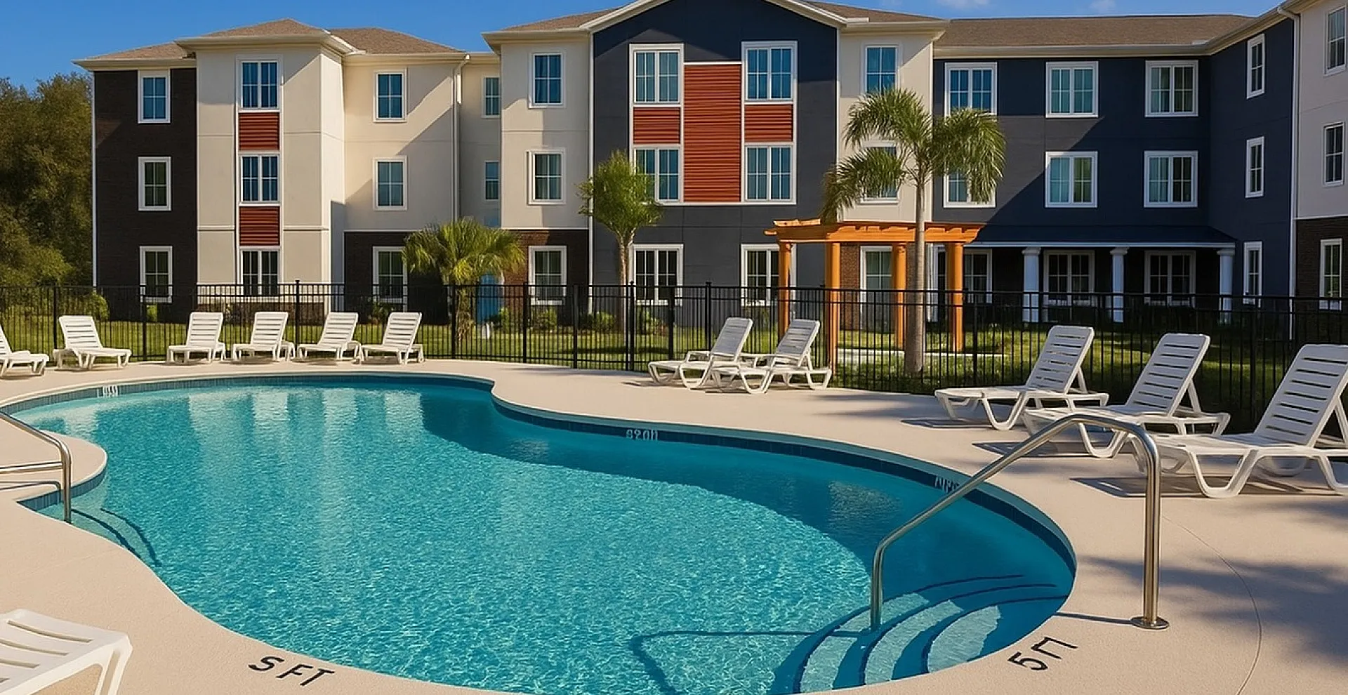 Residents of USF student housing participating in a community event