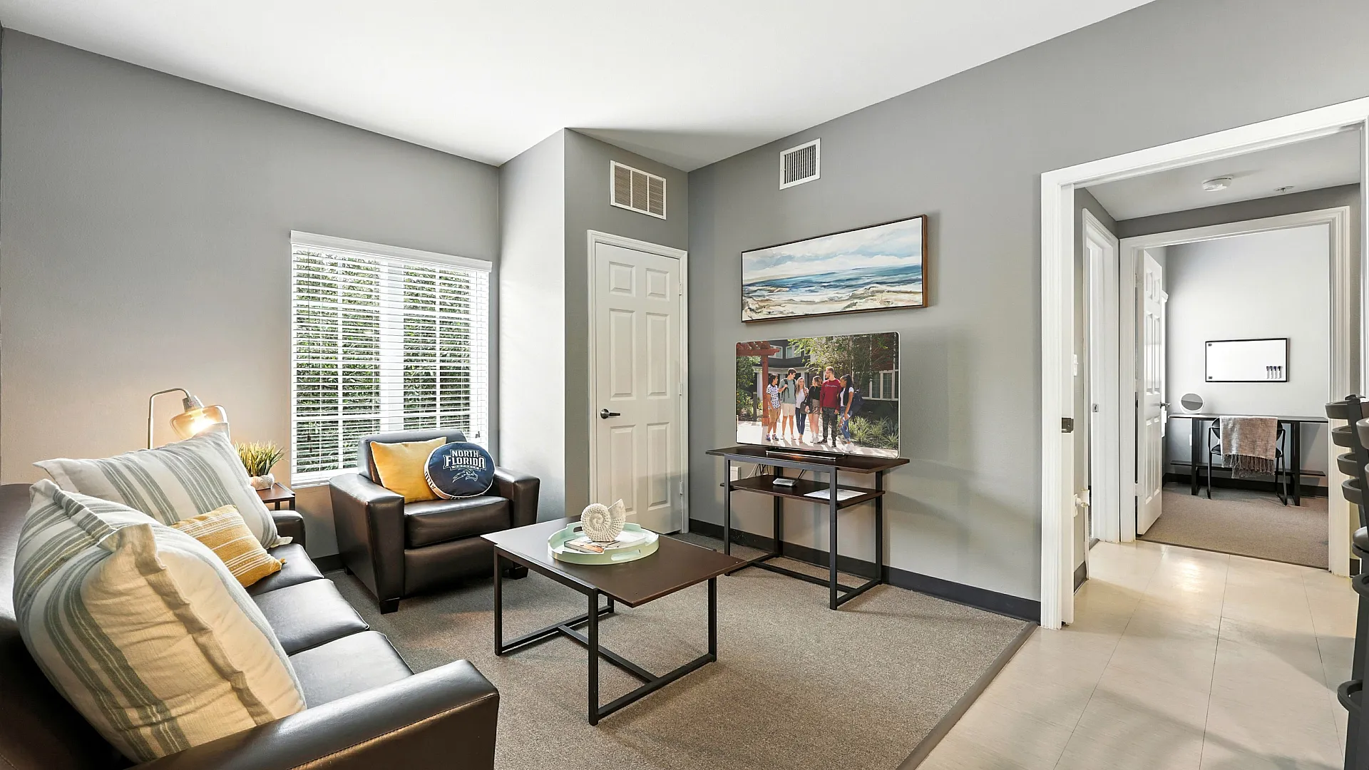 Spacious, fully furnished accommodations