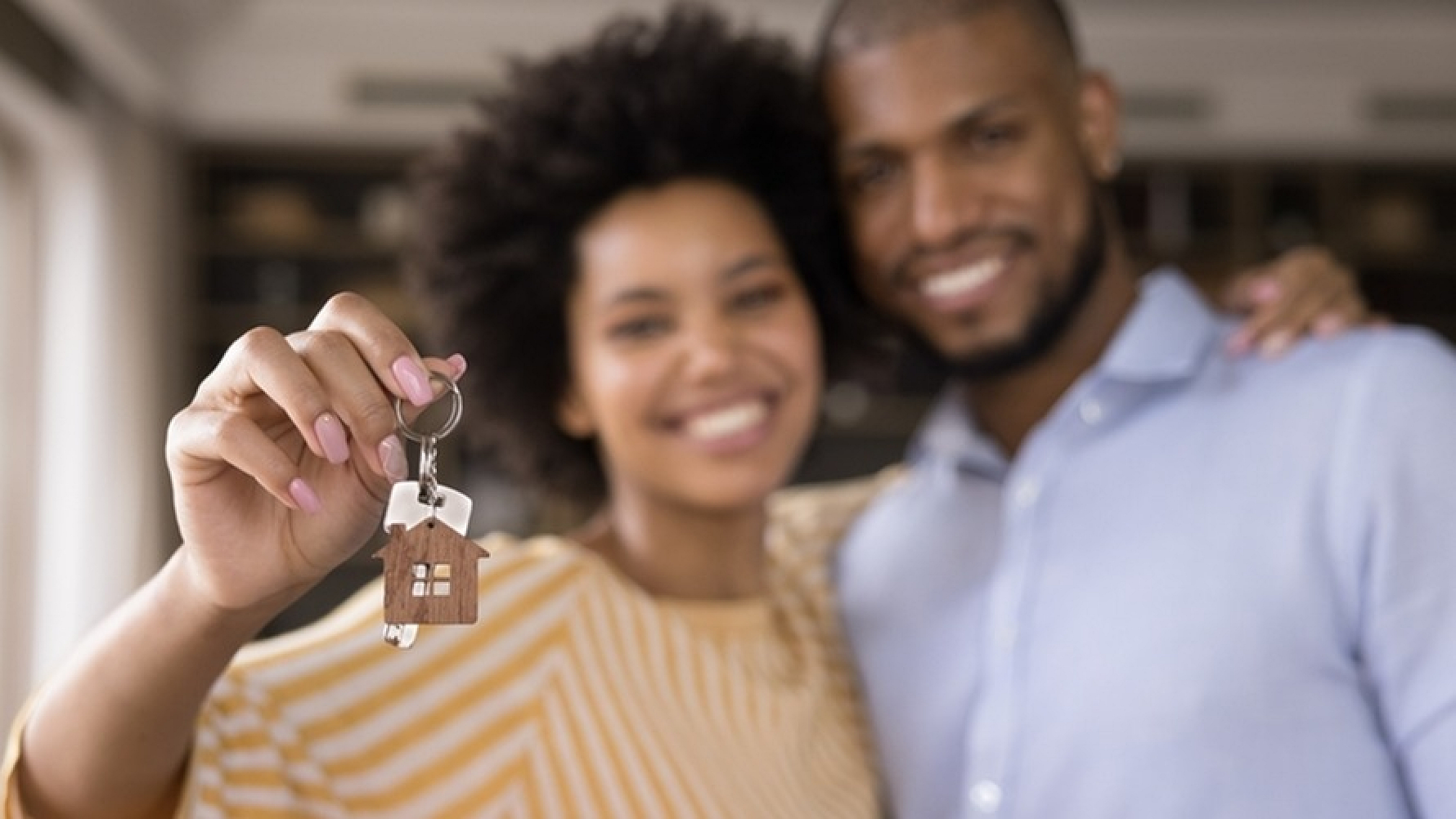 couple holding keys