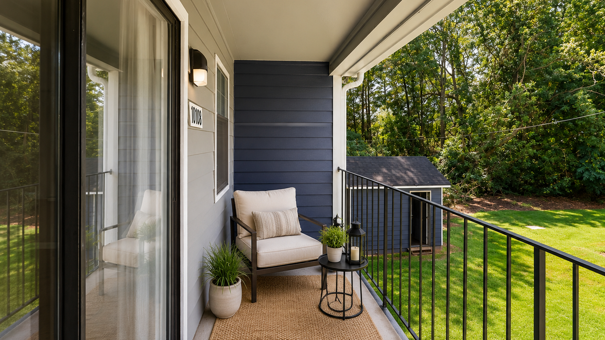 exterior balcony