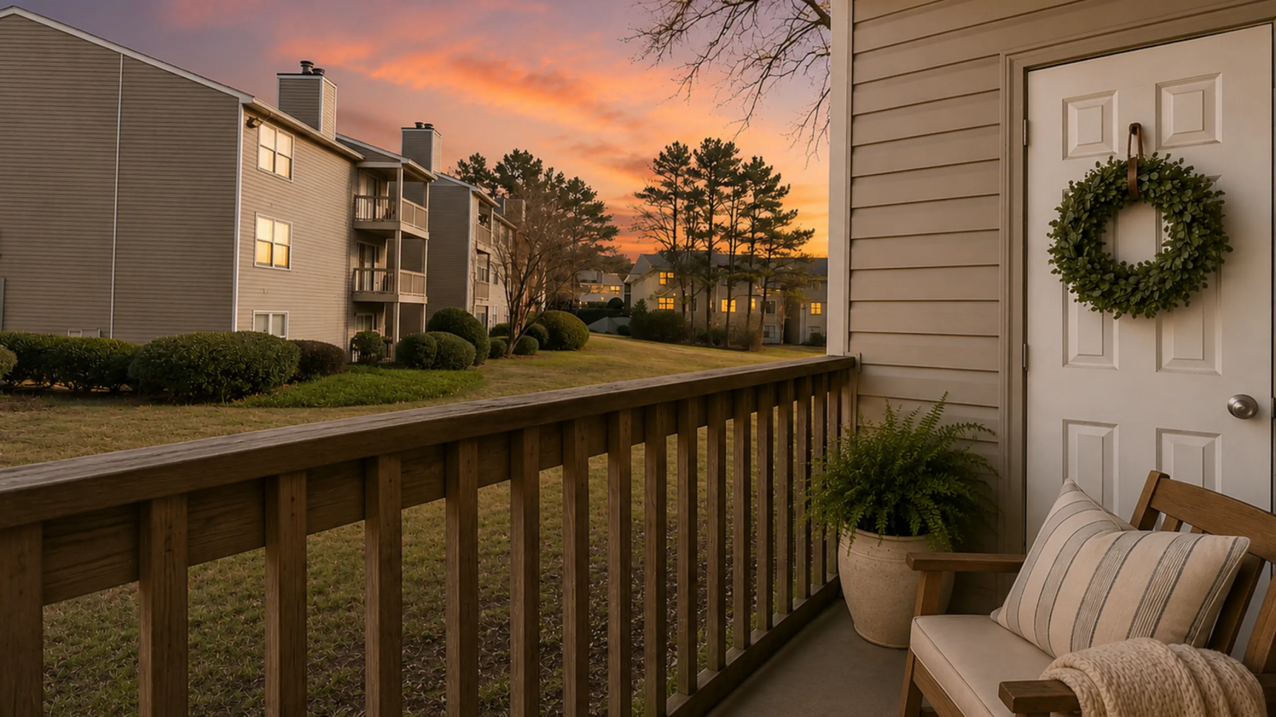 balcony view