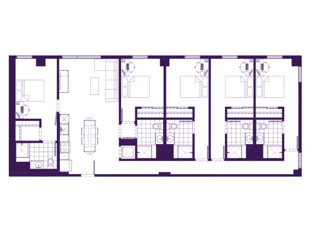 5 Bed, 5 Bath Classic A floor plan
