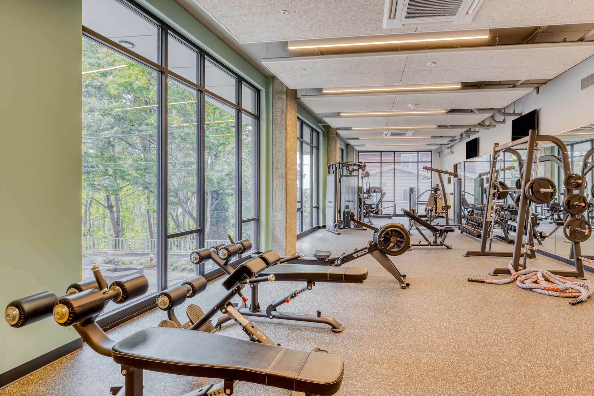 24-hour Fitness Center