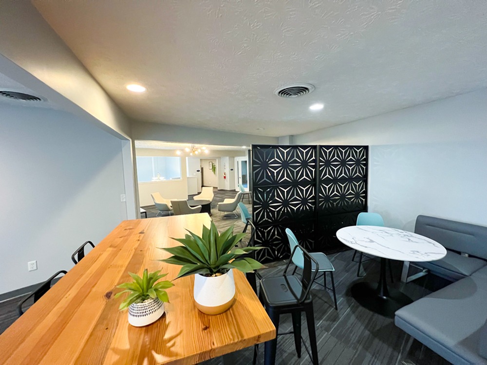 Lounge Area and Coffee Bar