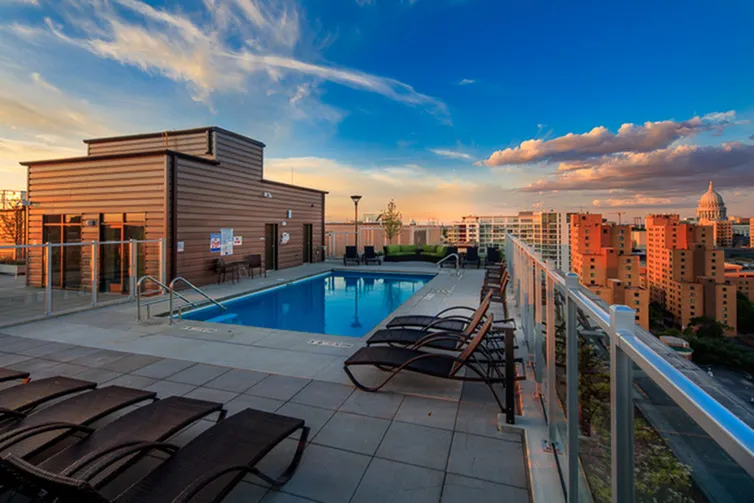 Image of Rooftop Swimming Pool for Yugo Madison Lux