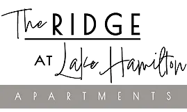 Modern Logo for The Ridge at Lake Hamilton Apartments