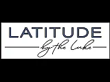 Elegant logo of Latitude by the Lake featuring stylish typography and sleek design elements.