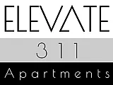 Modern logo design for Elevate 311 Apartments, exuding elegance and sophistication.