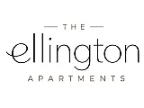 Elegant logo for The Ellington Apartments, featuring modern and sophisticated typography.