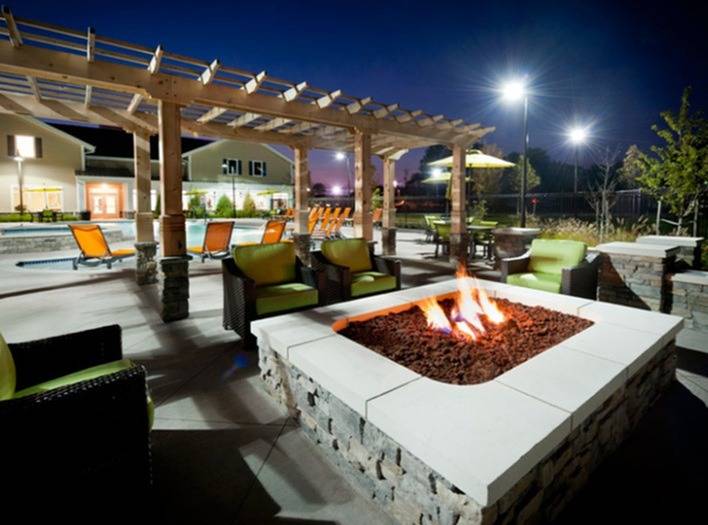 Firepit with Lounge Seating