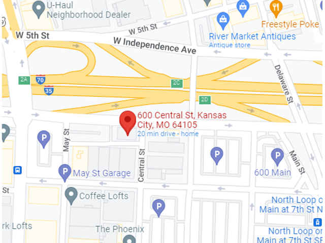 OGGI Lofts Map Photo