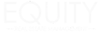 Equity Real Estate Management logo with modern font design, providing professional real estate solutions.