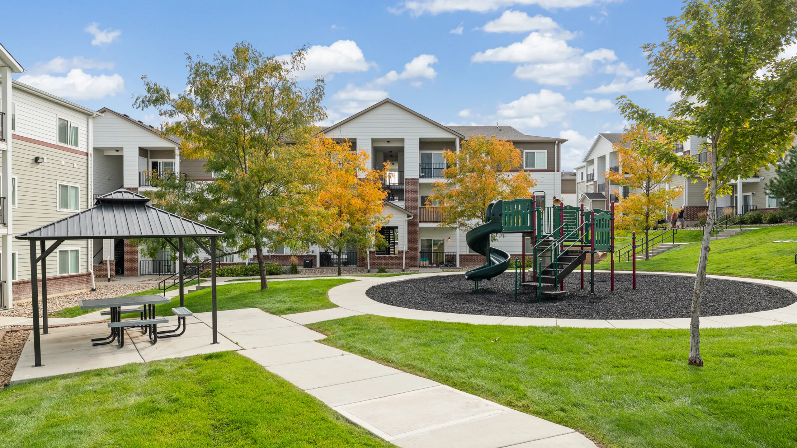 Gateway Apartments - Playground and Gazebo