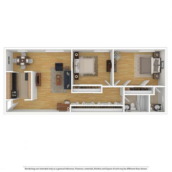 Westbury 2BD 1.5Bath 948sqft