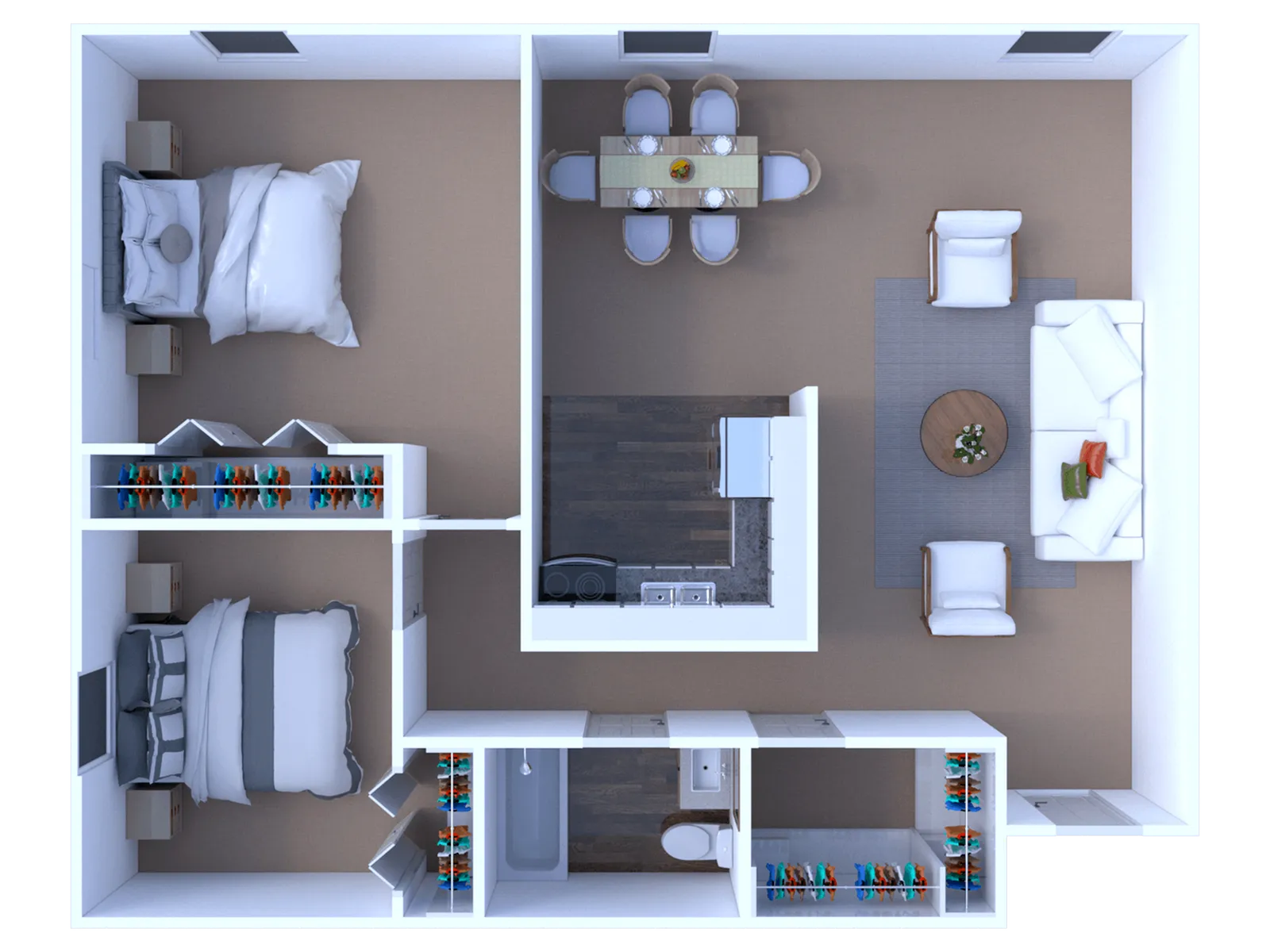 West logan NorrisHills 2BD 1Bath