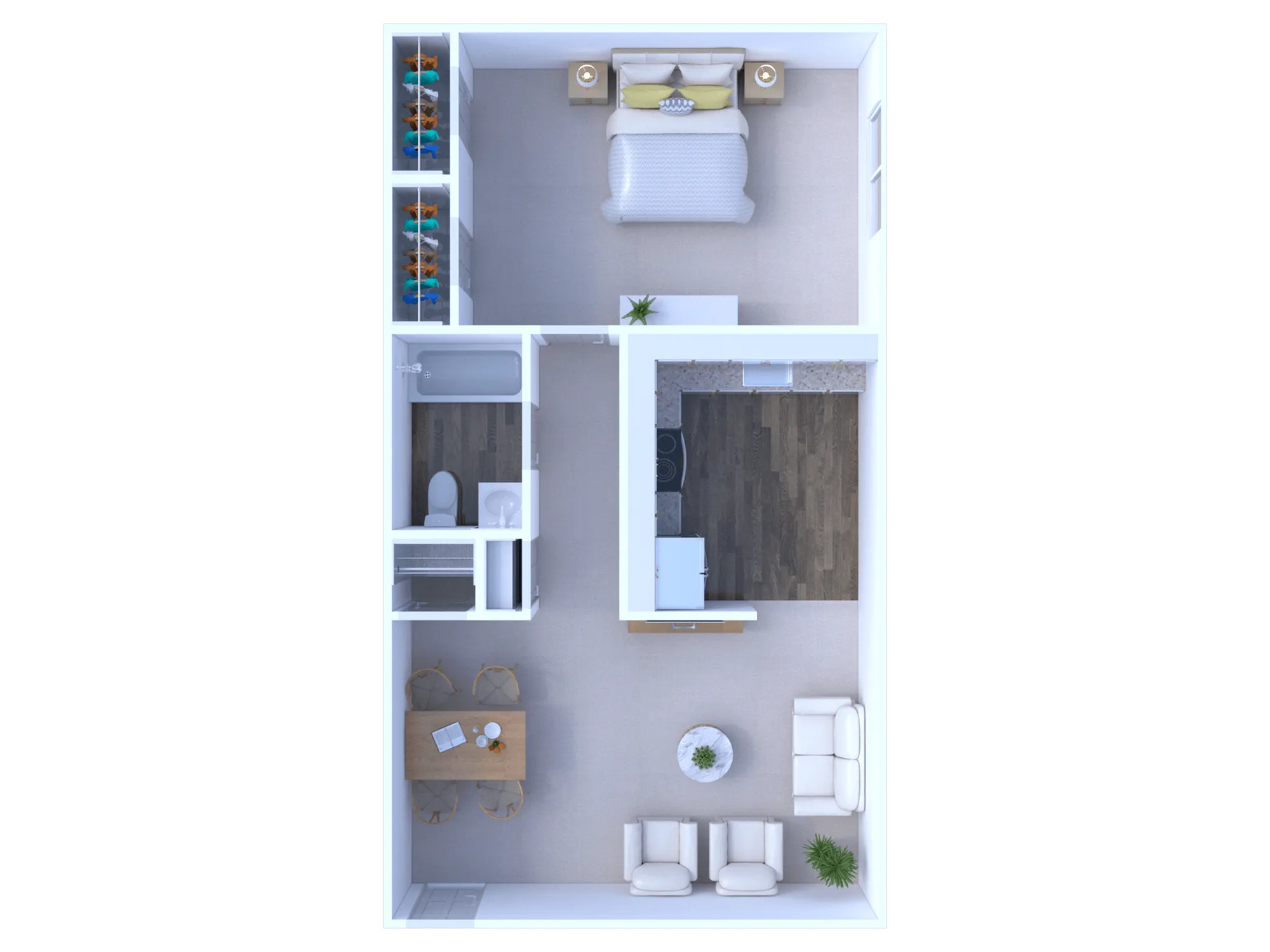 beech NorrisHills 3 1BD 1Bath