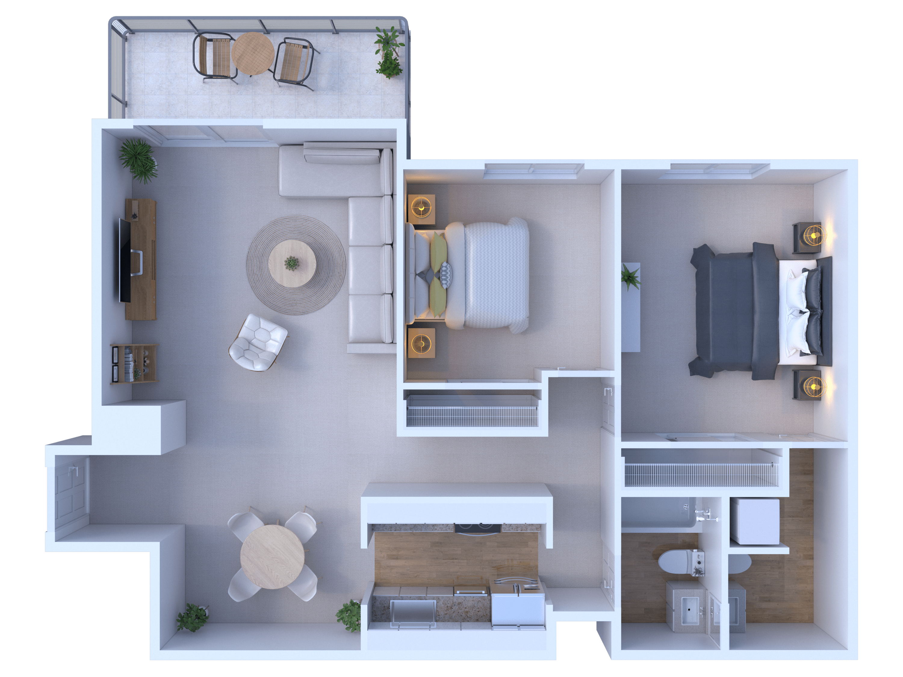 Goshen Terrace II 1200sqft