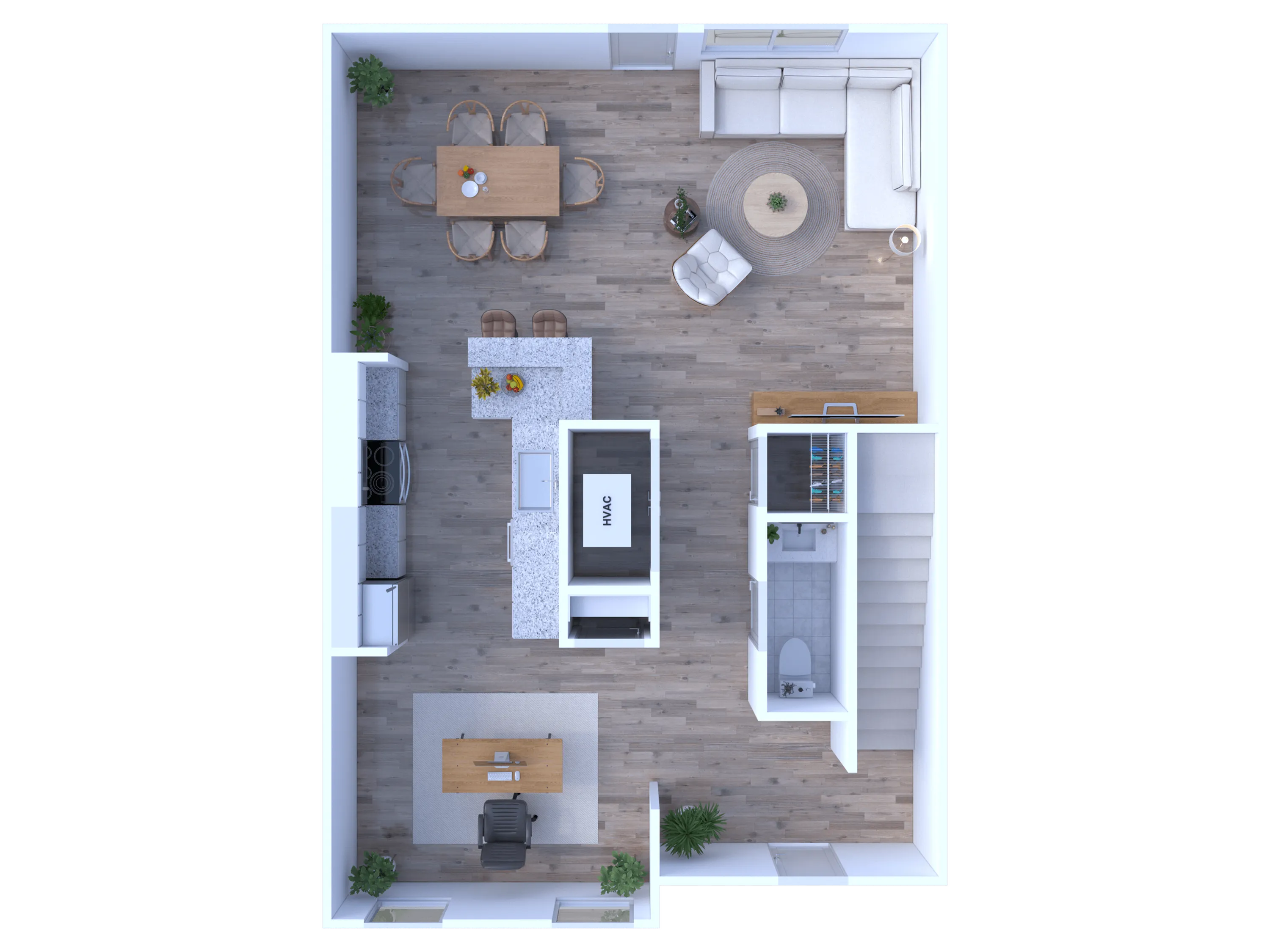 1532 sqft floor plan 1st floor