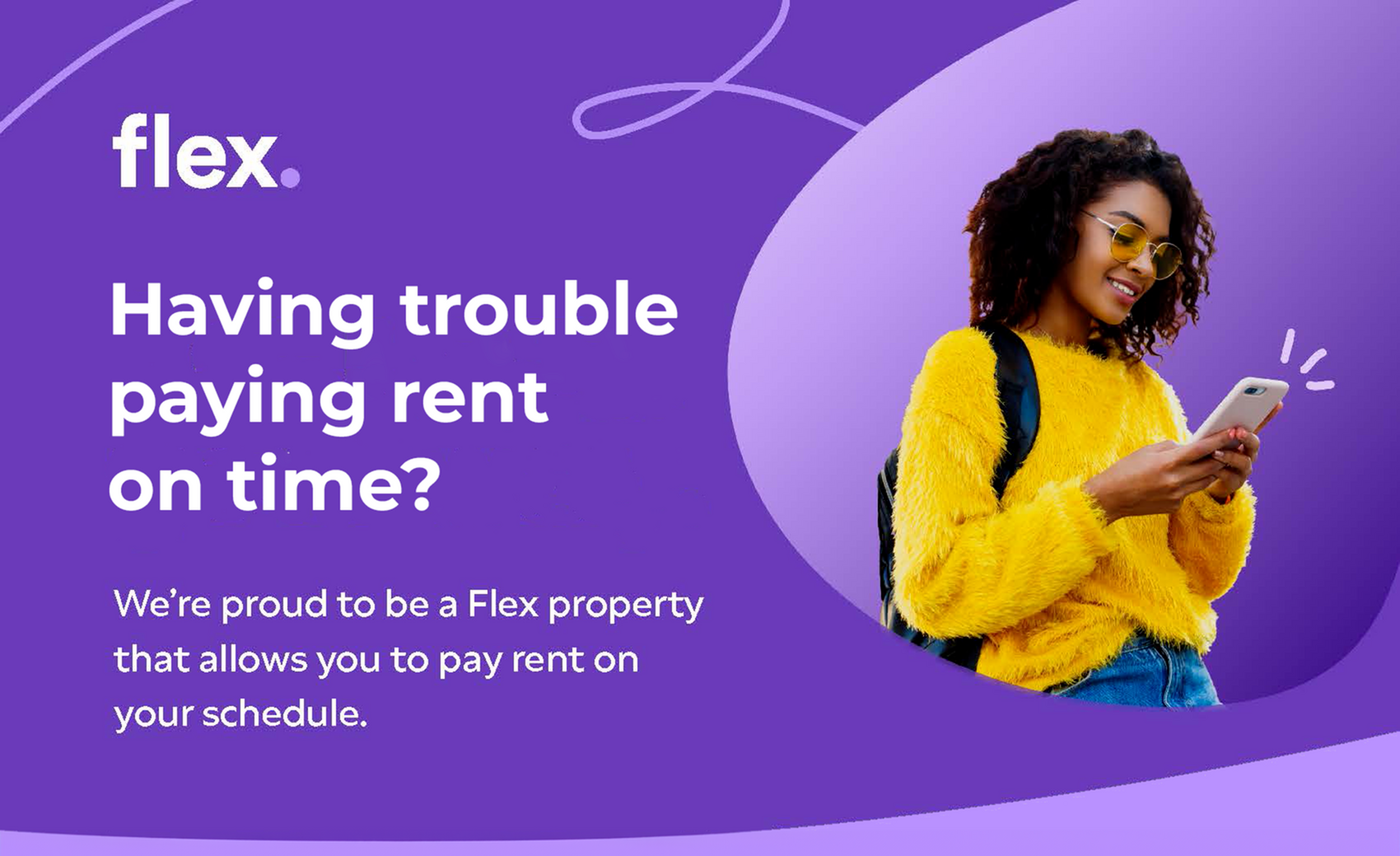 flexible rent schedule